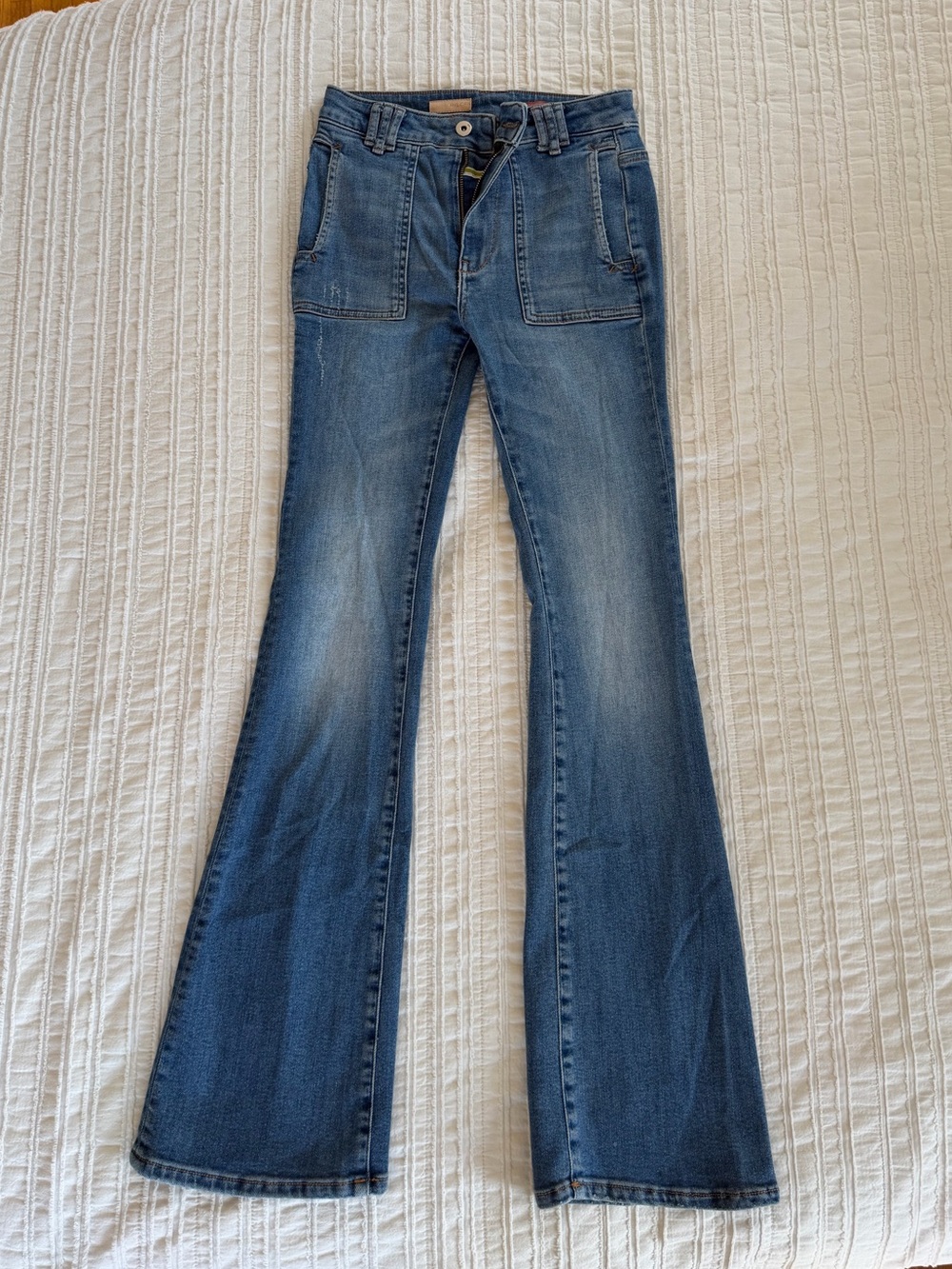 Anthropologie Pilcro flare denim